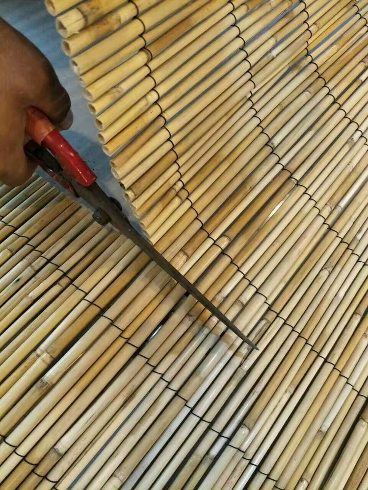 Rietmat op maat maken